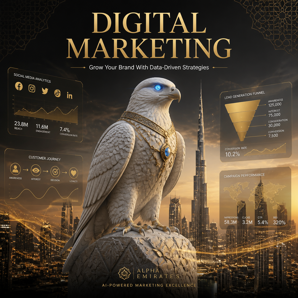 Full digital marketing package Dubai UAE
